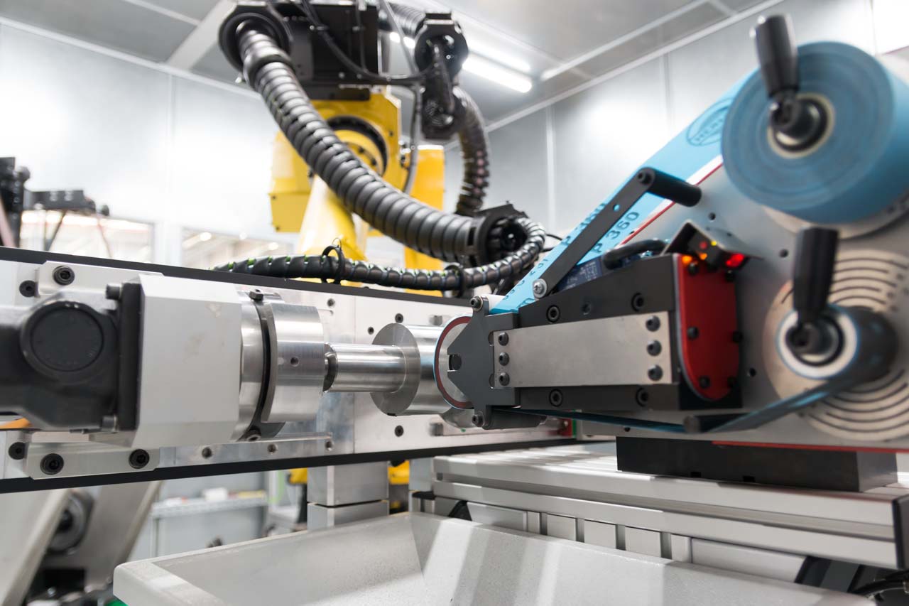 Superfinishing by robot